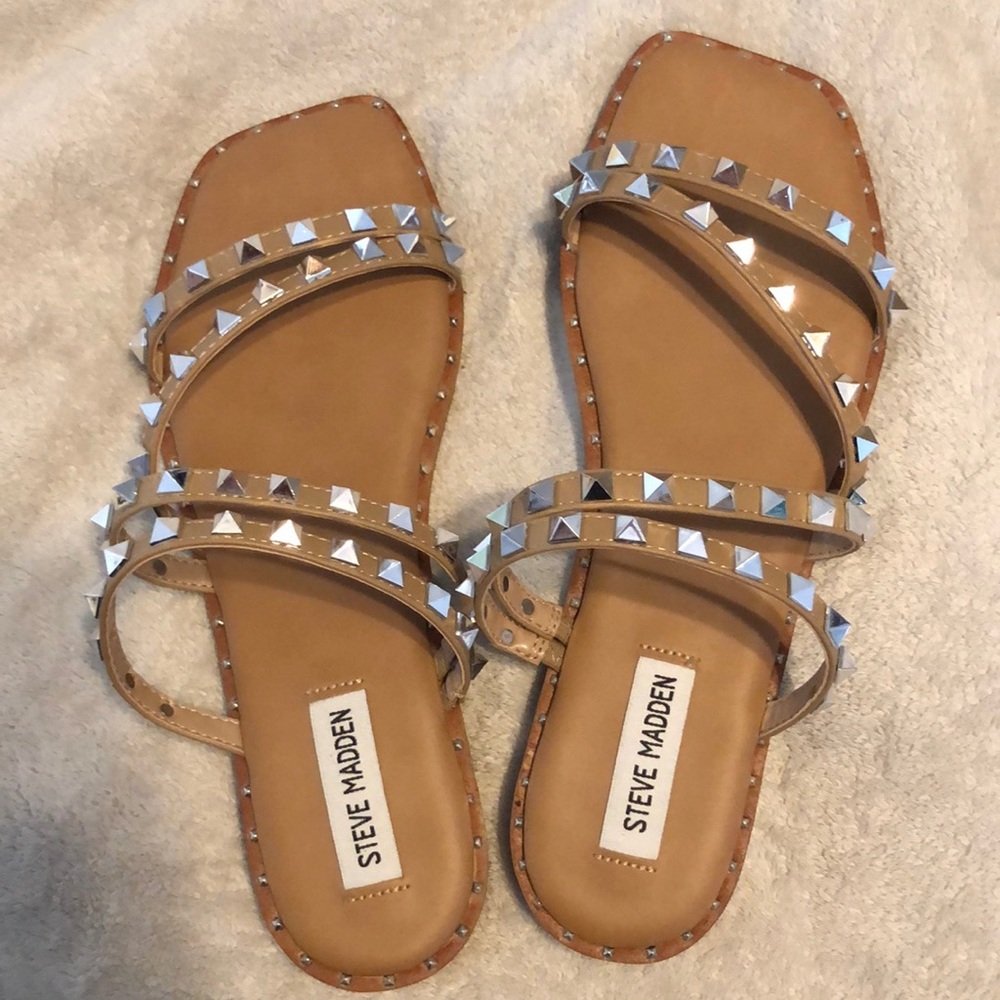 Steve Madden Skylar Tan Sandals